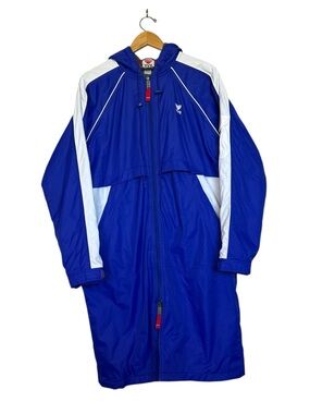 TYR Unisex Size Small Alliance Fleece Lined Hooded Windbreaker Swim Team Coat